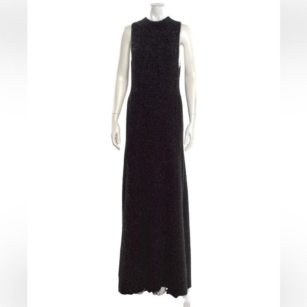 Christopher John Rogers Lurex High Neck Gown NWT